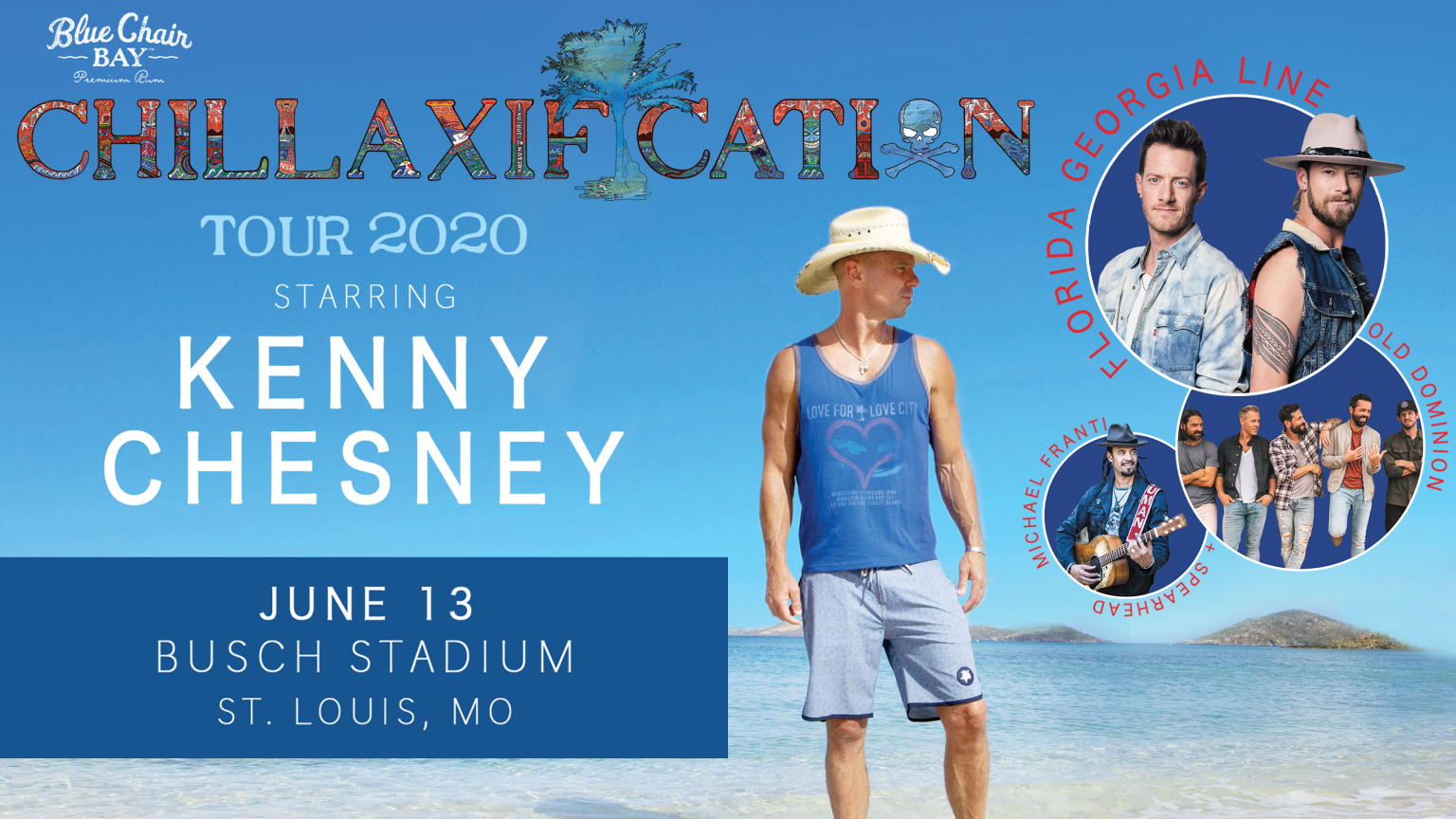 Kenny Chesney Concert St. Louis Cardinals