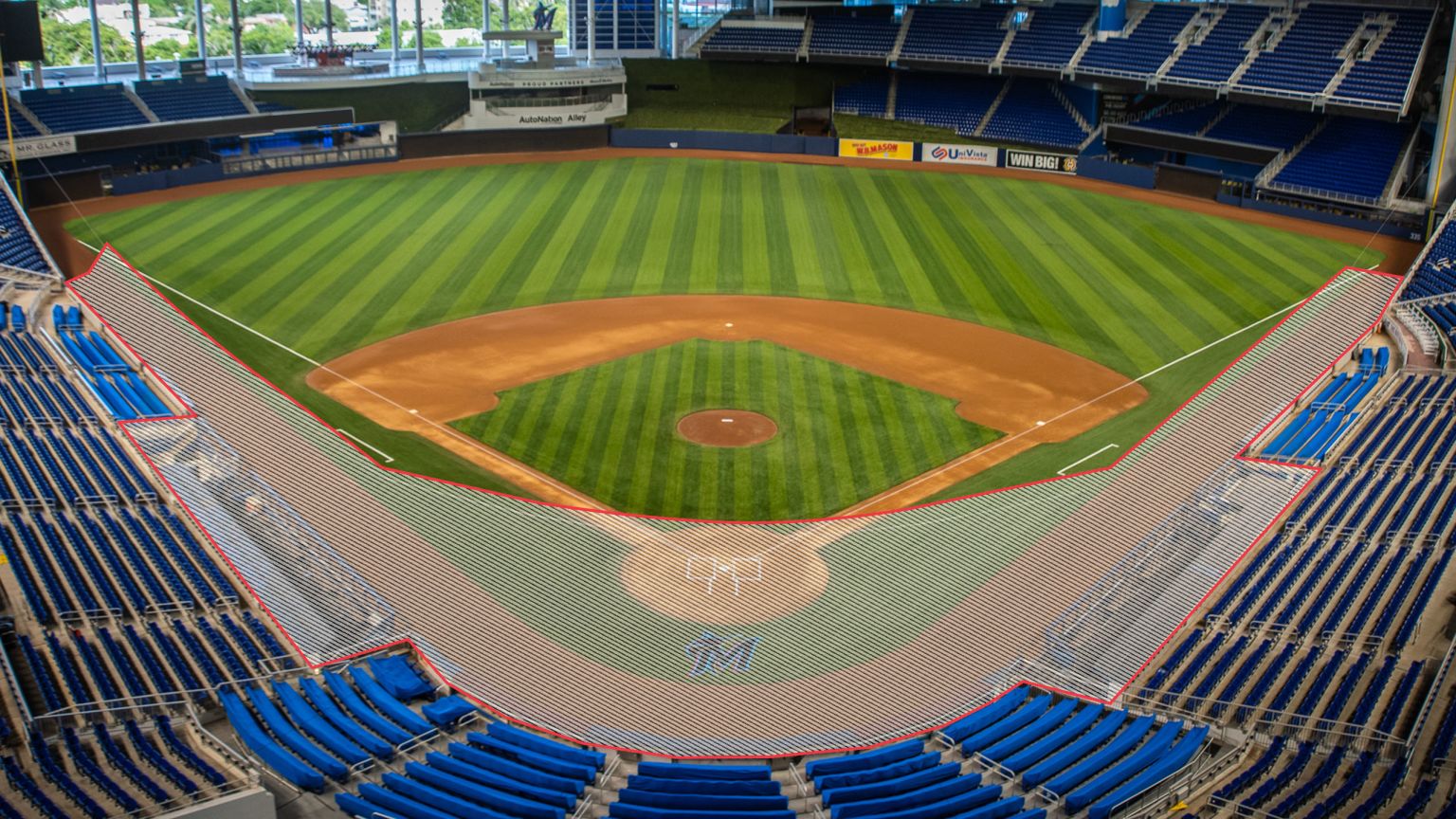 loanDepot park Seat Map Miami Marlins