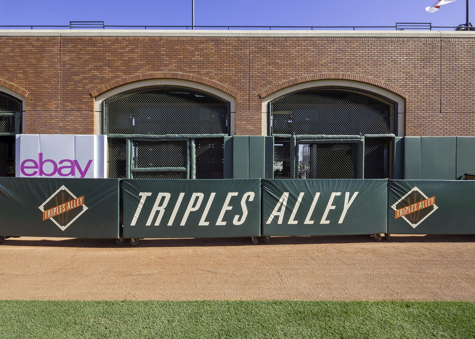 Triples Alley, We plan to photoshop the pennants so the Gia…