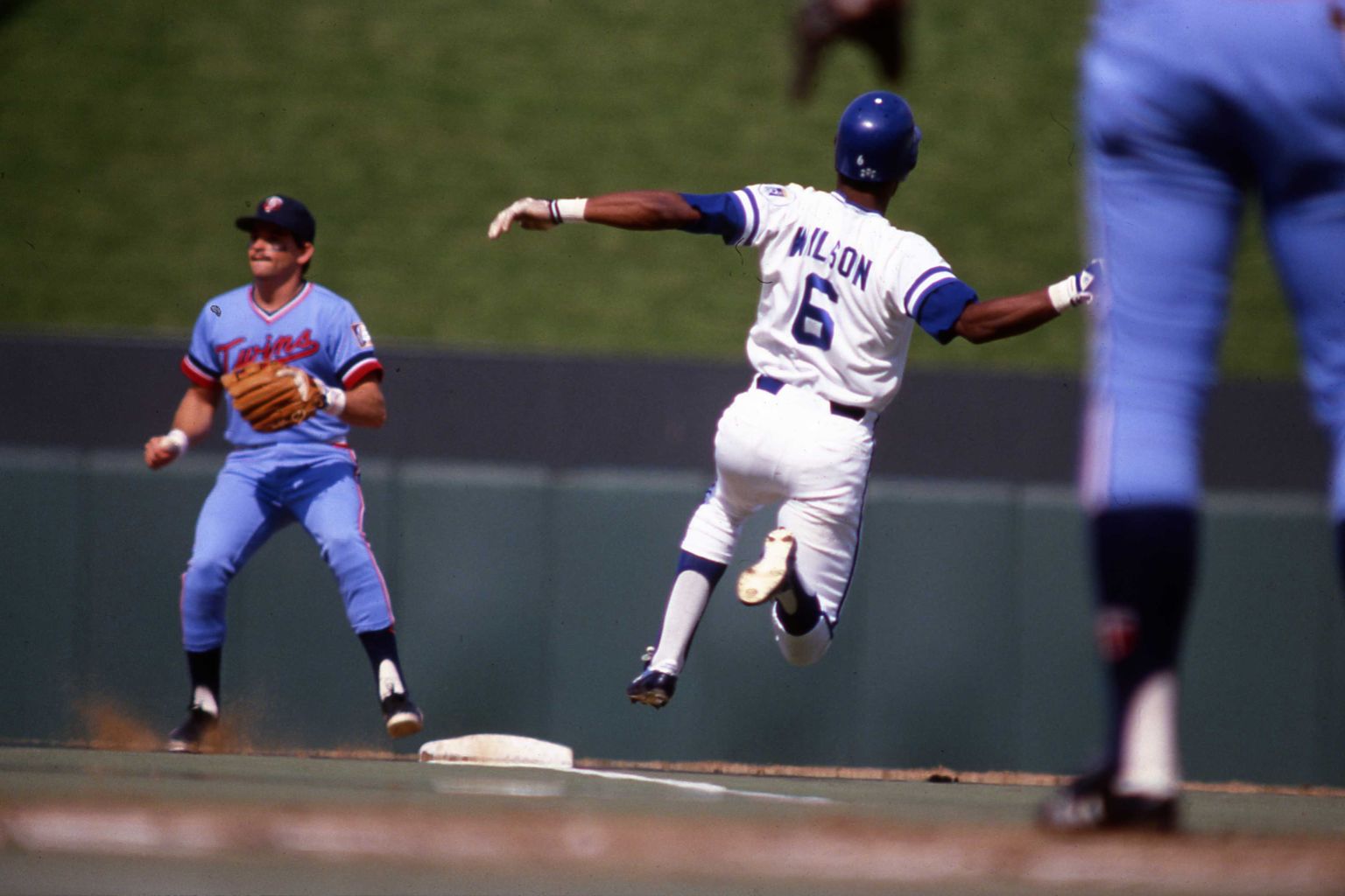 Willie Wilson LOT of 5 Press Photos Kansas City Royals