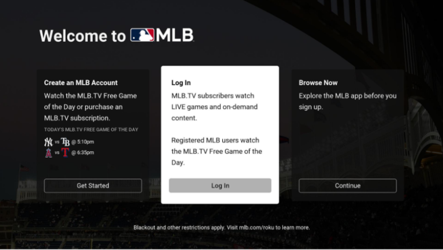 Watch mlb 2025 tv free