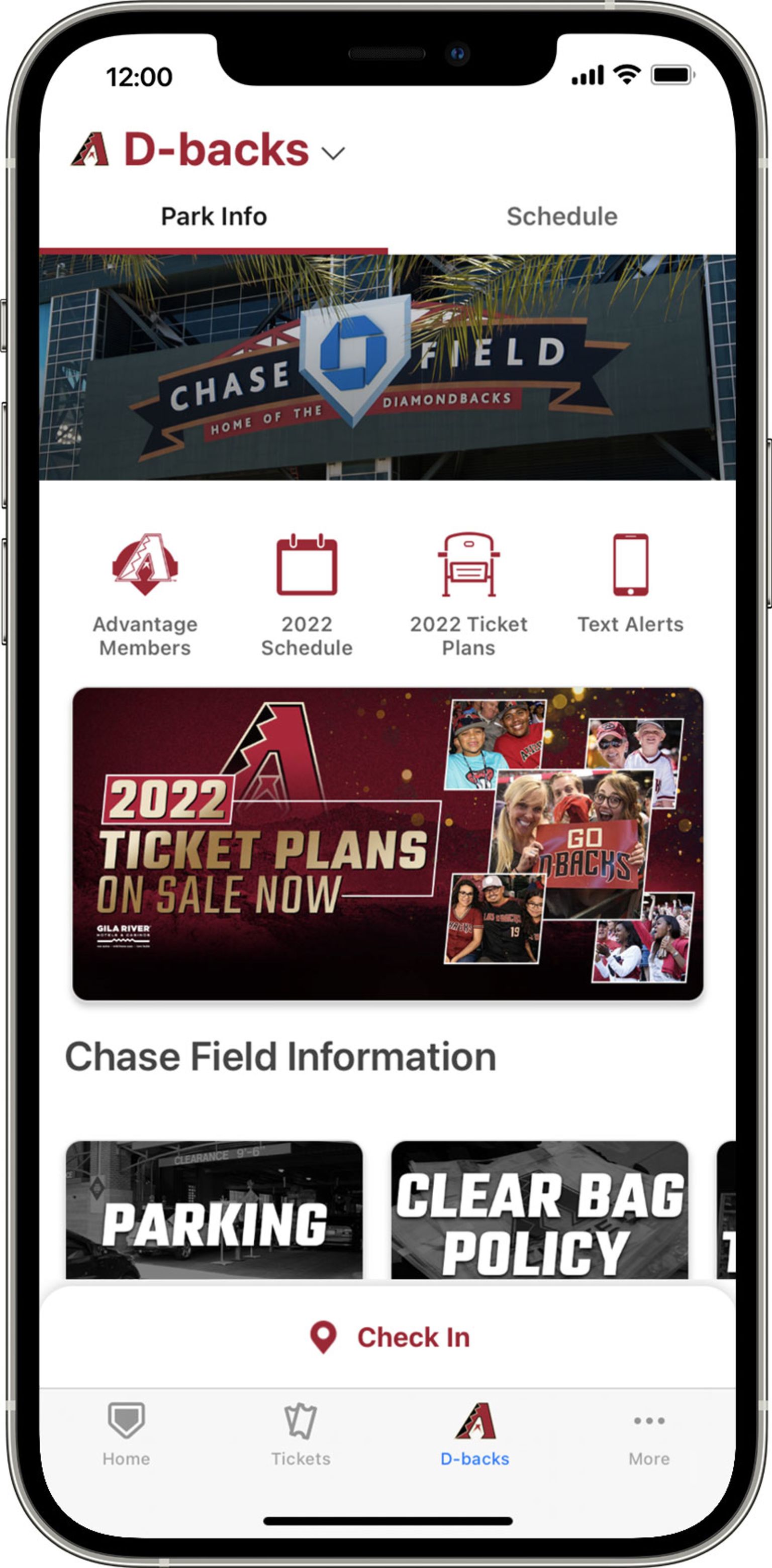 D-backs Ticket Information