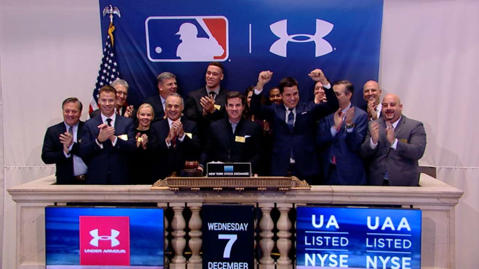 under armour nyse