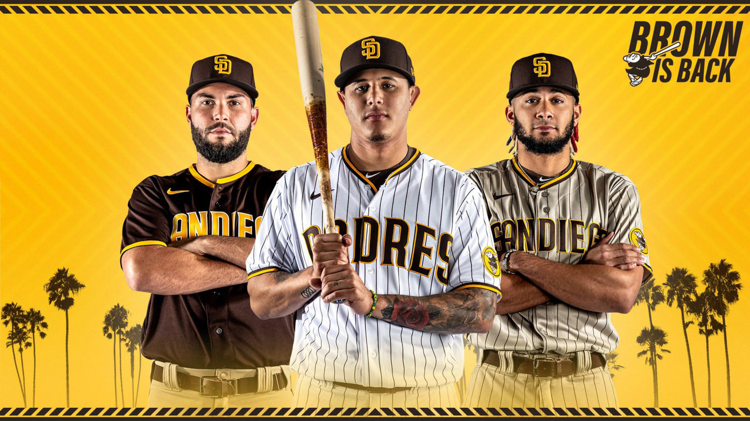 Padres unveil new uniforms 11/10/2019 San Diego Padres