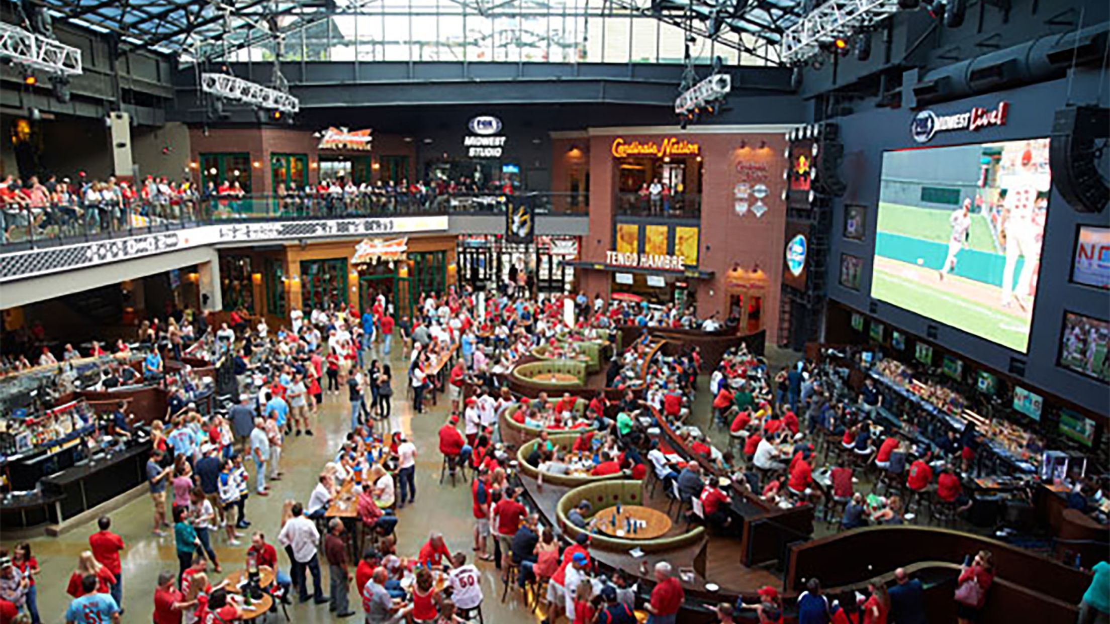 Ballpark Village - St. Louis Cardinals Opening Day activities