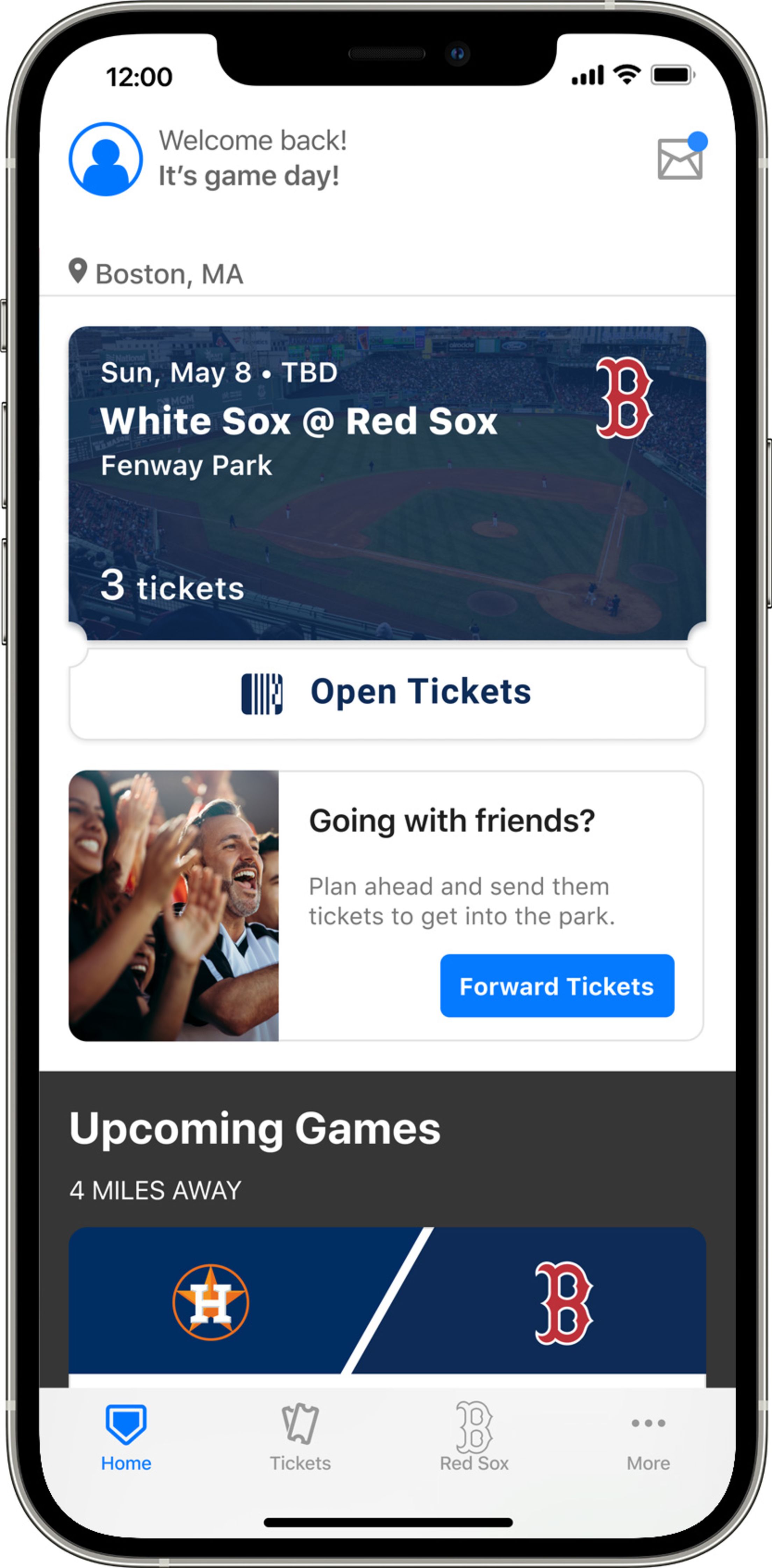 My Red Sox Tickets