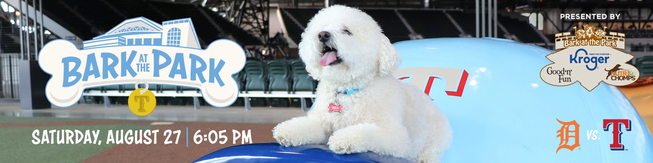 Bark at the Park Texas Rangers