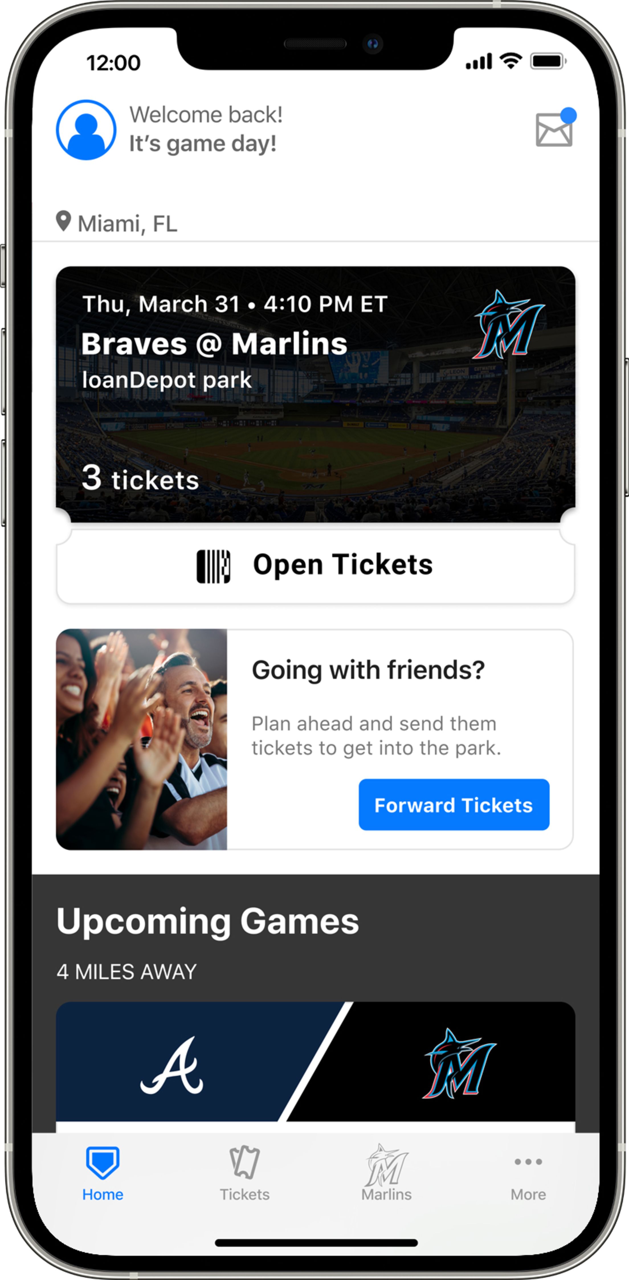 MLB Ballpark app