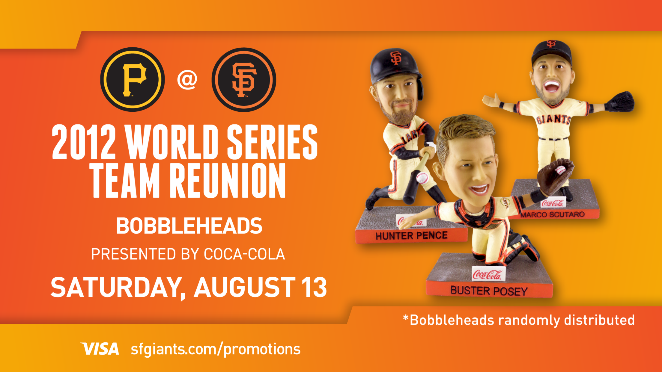 San Francisco Giants 2012 World Series Champions sold ZOMBIE ~ Not a Bobblehead SGA