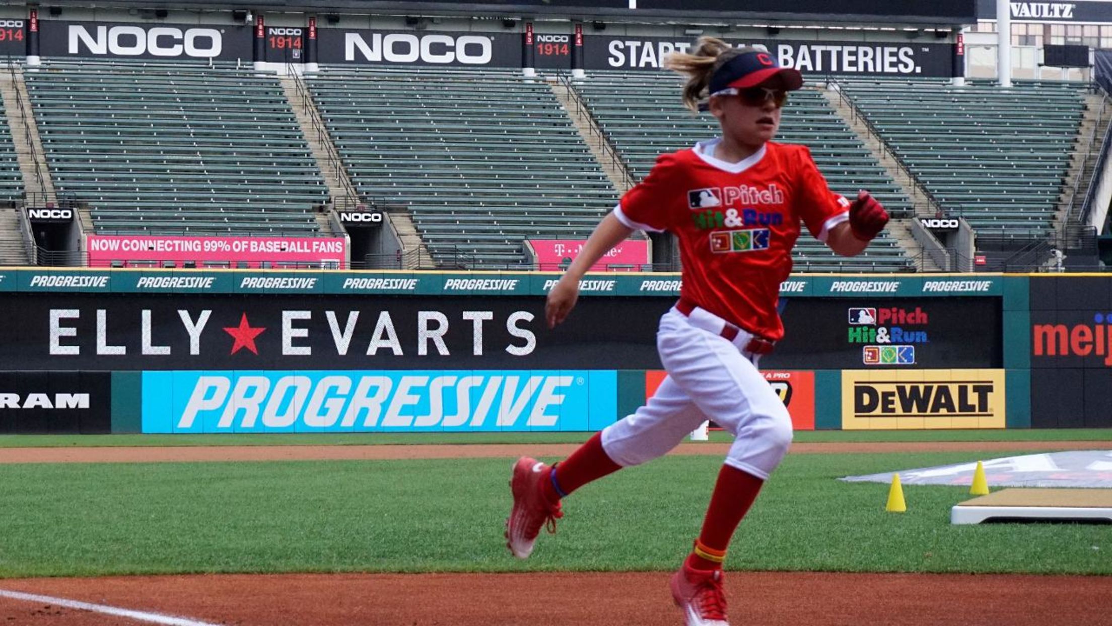 MLB Pitch Hit & Run Media Photos