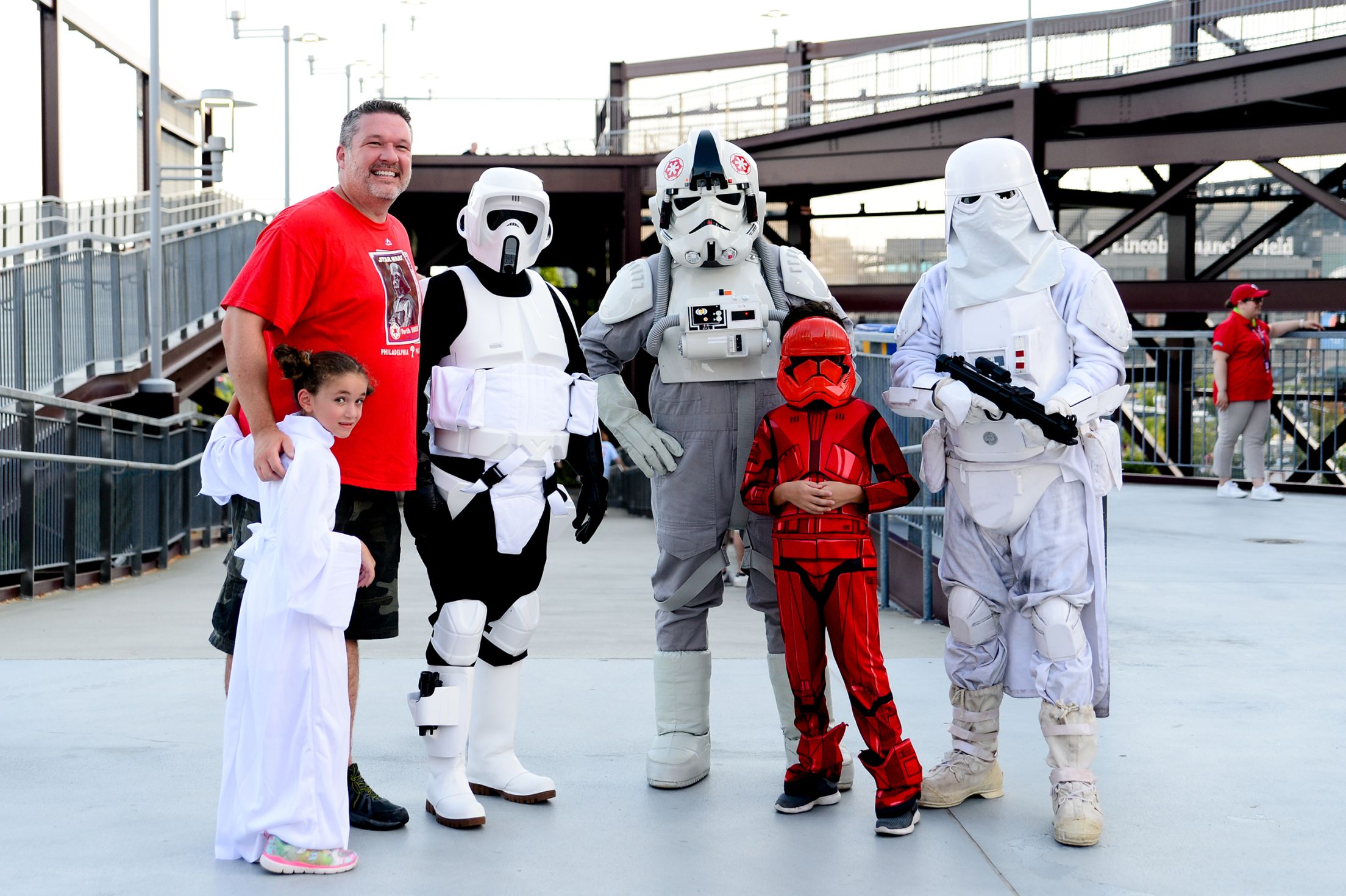 Arizona Diamondbacks fans attend Star Wars night in full costume
