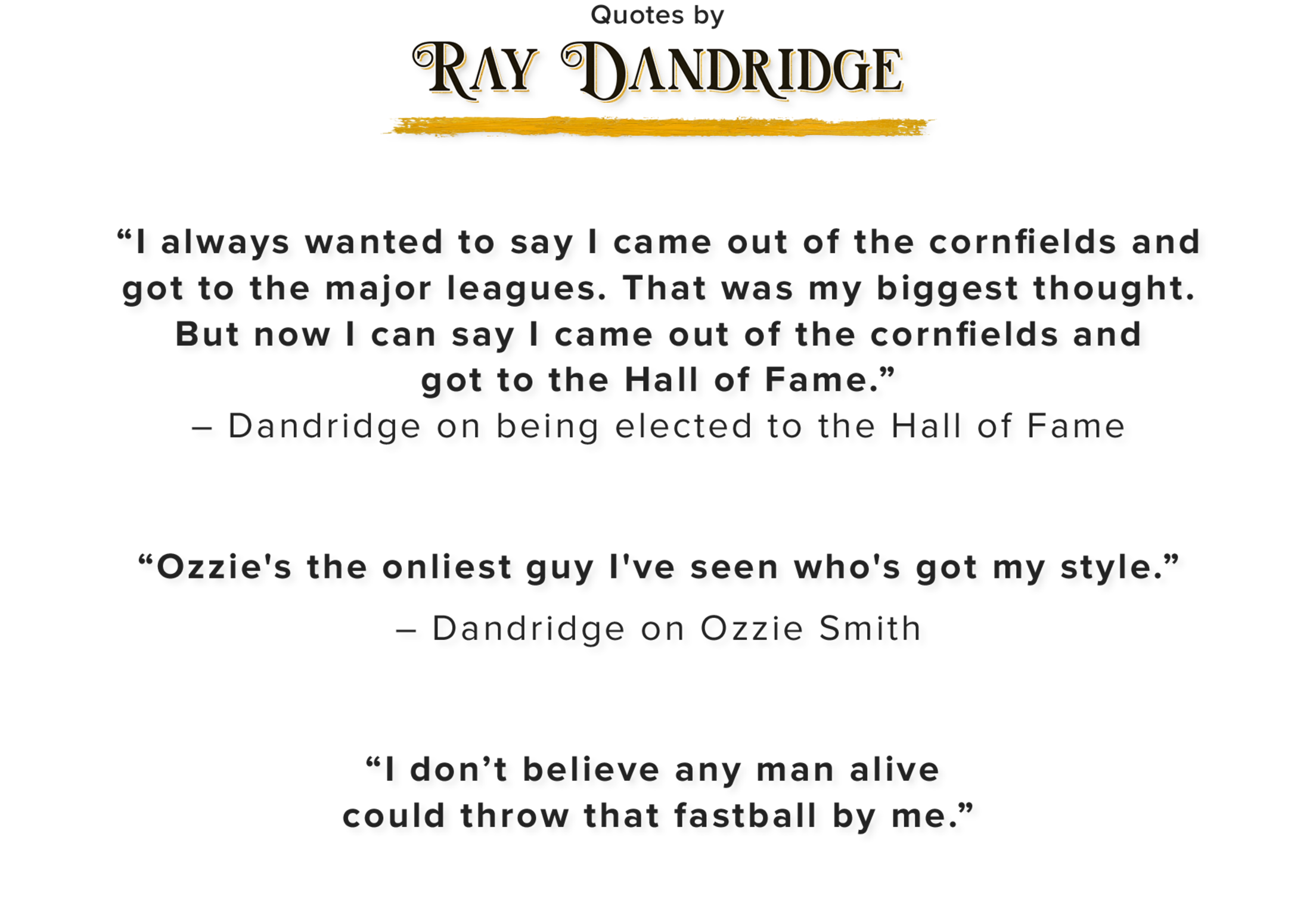 Ray Dandridge - Beisbol
