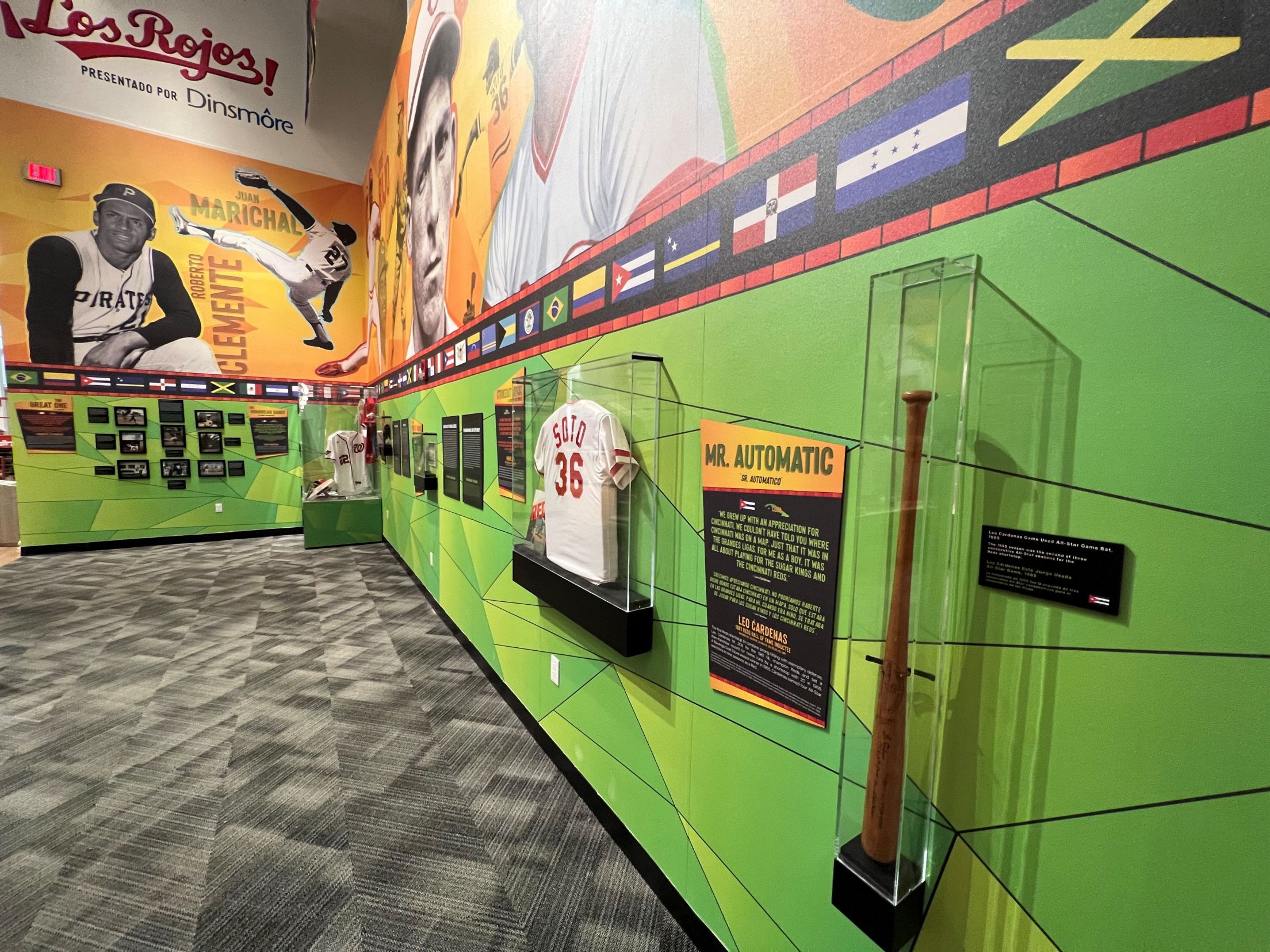 Exhibit highlights impact of Latin America on Reds, baseball