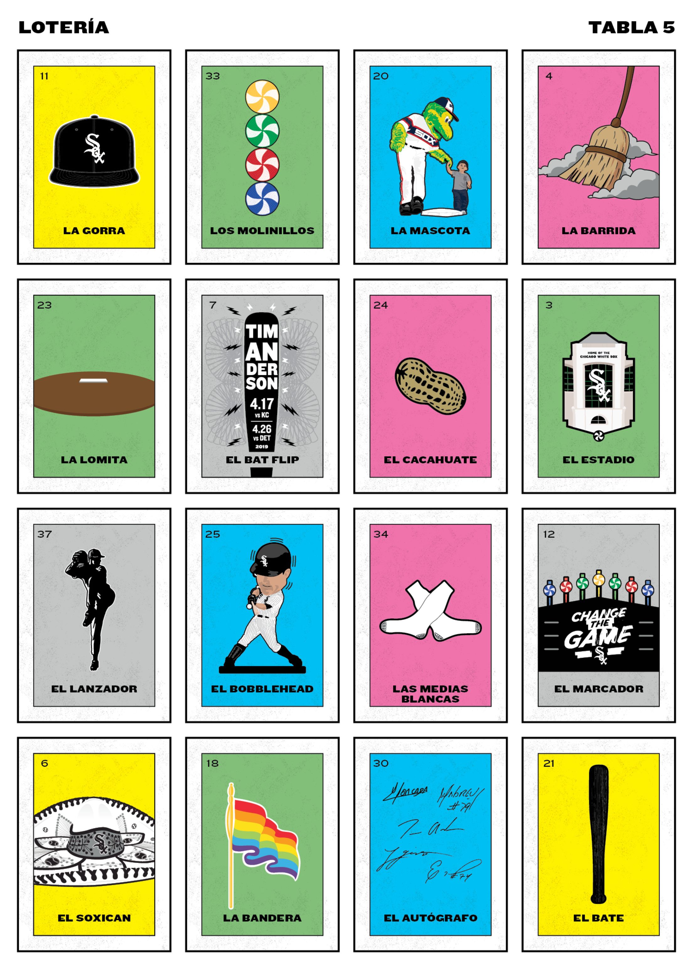 Los White Sox Lotería