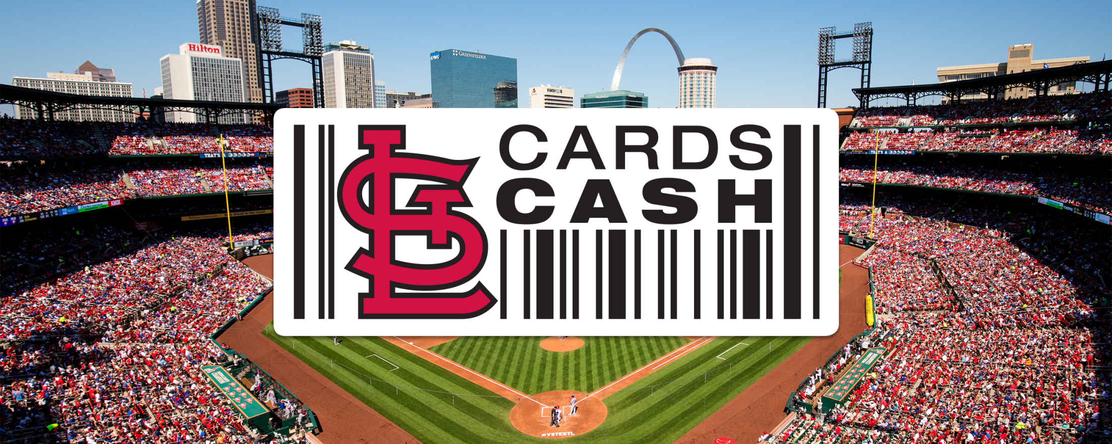 Busch Stadium Finder/rule Card - St. Louis Cardinals