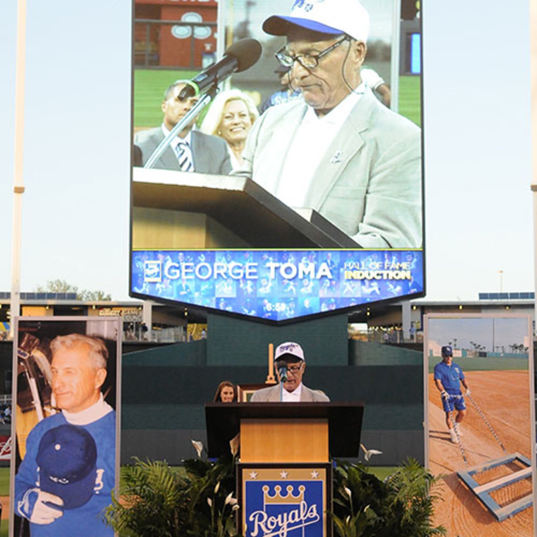 George Toma: Kansas City's iconic groundskeeper – Missouri Sports Hall of  Fame