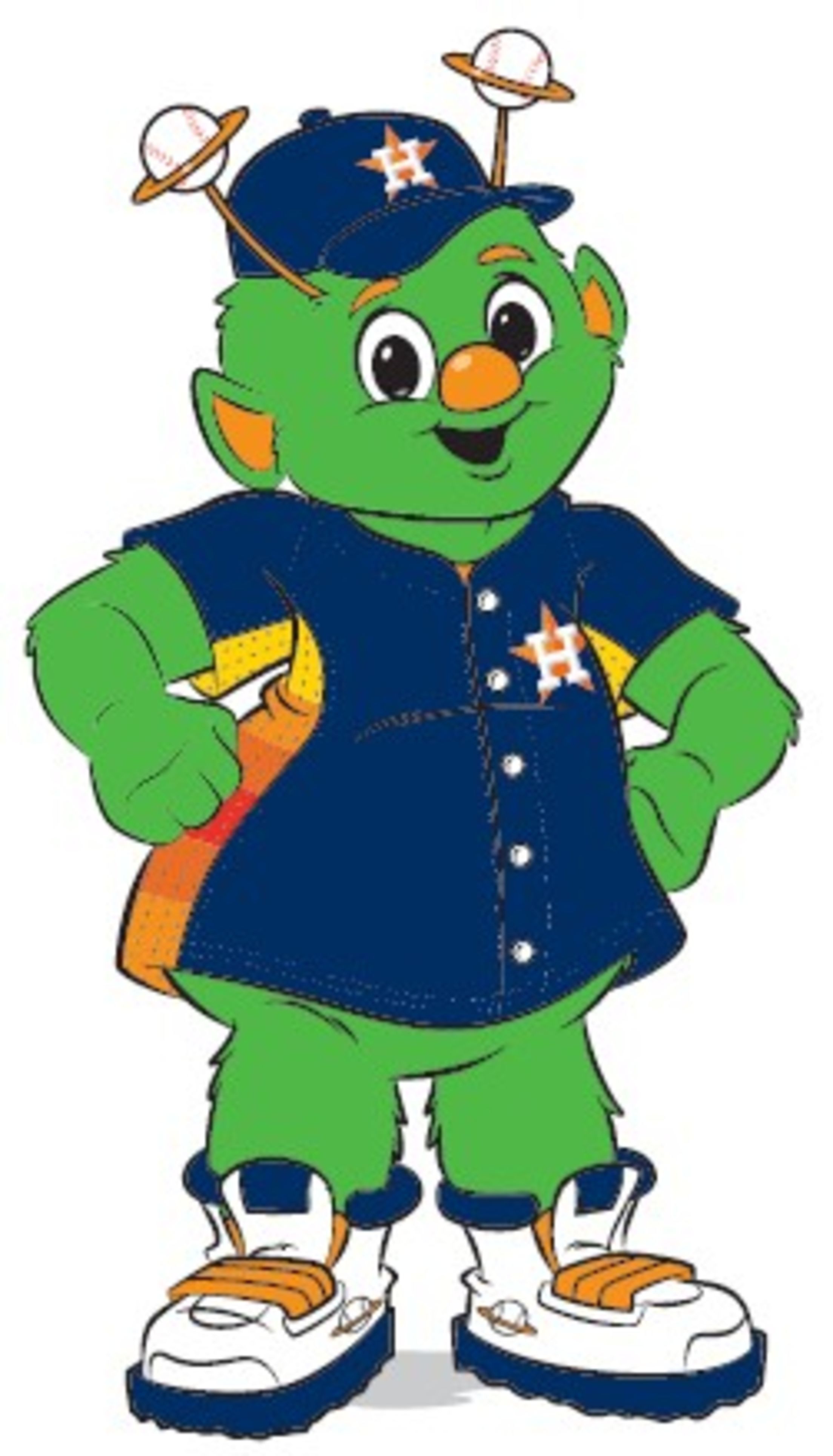 Orbit - Houston Astros Mascot, Fun with Orbit