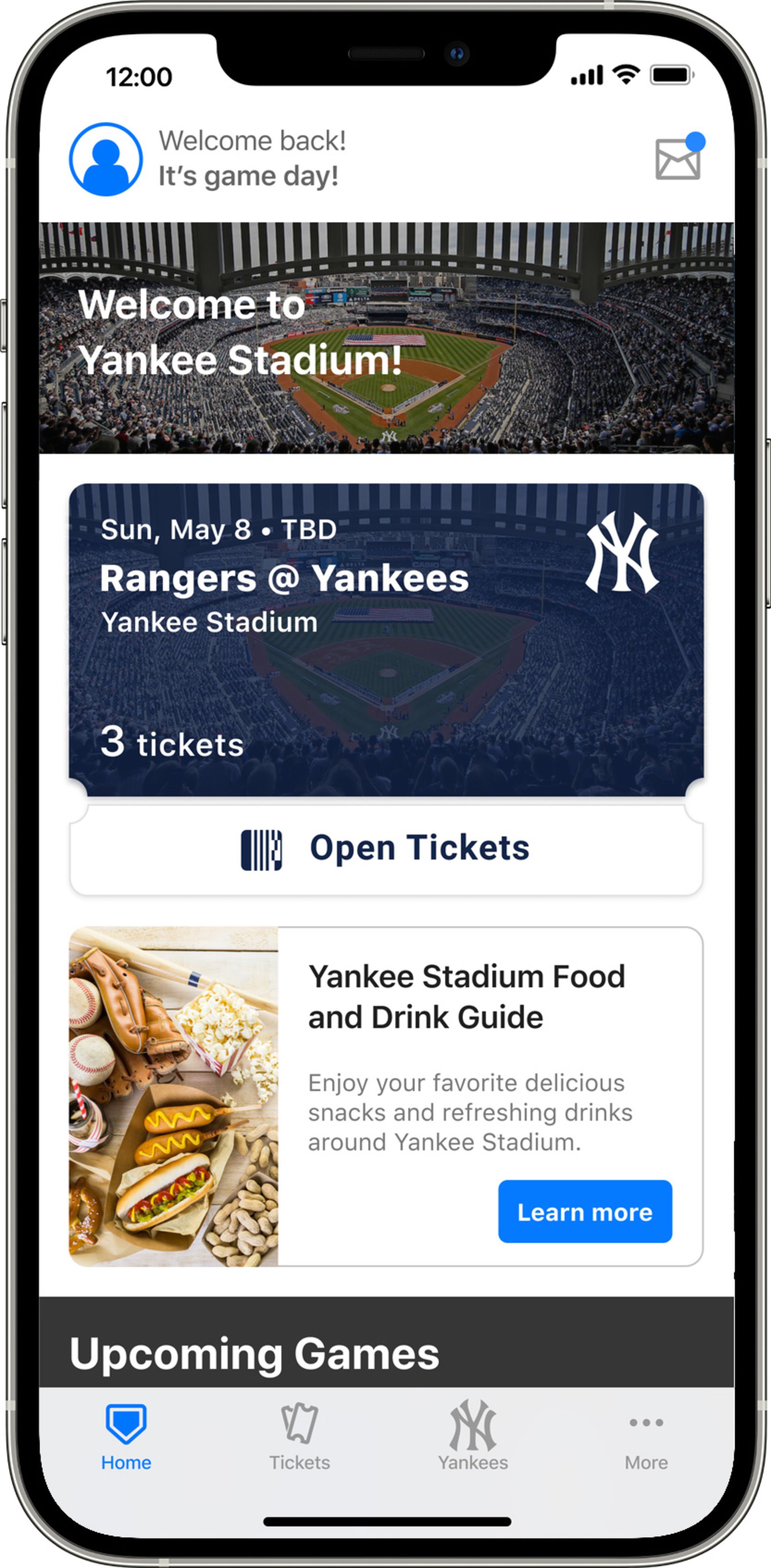 MLB Ballpark app