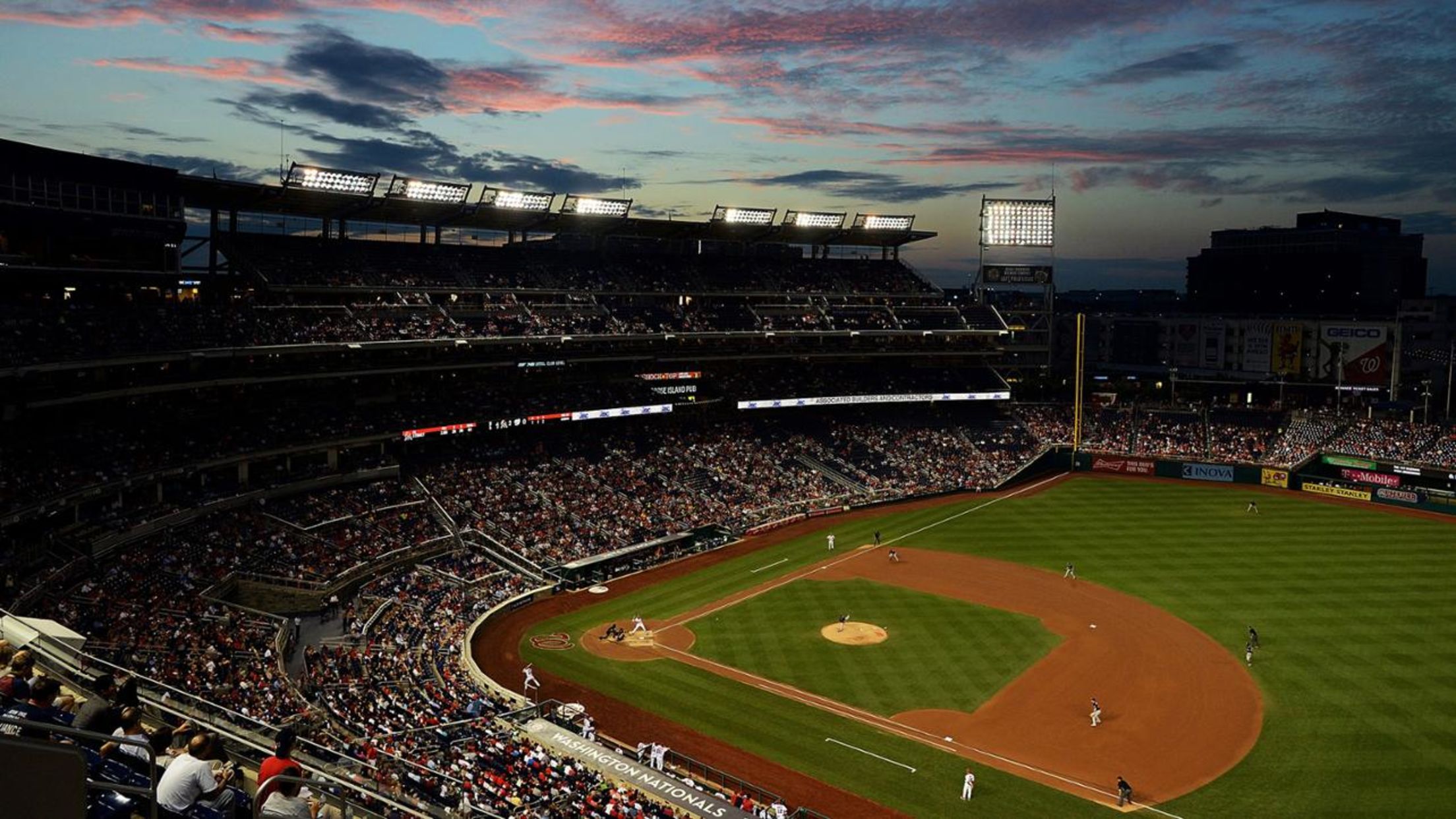 MLB Ballpark Sunsets