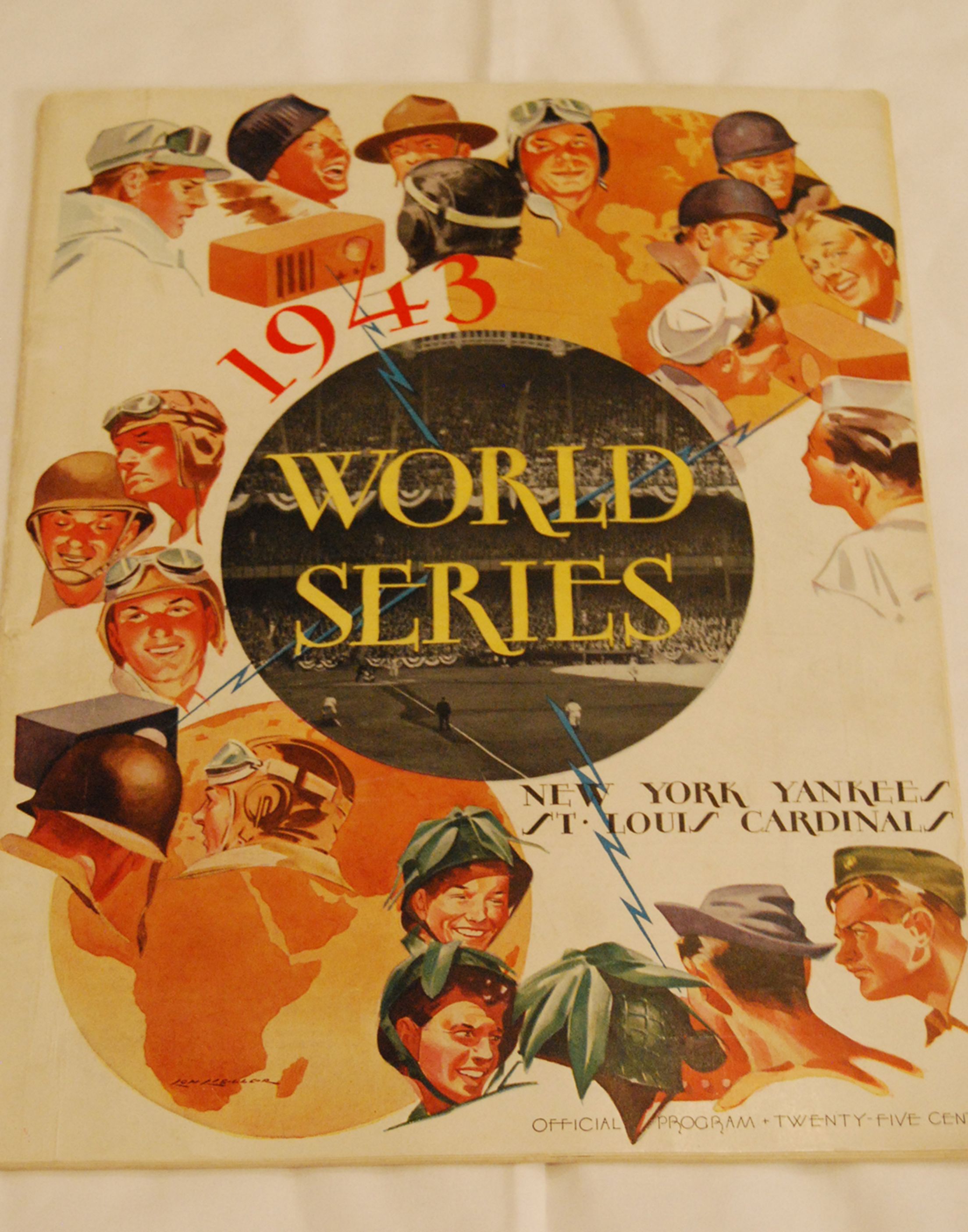 The lost Cardinals World Series poster 