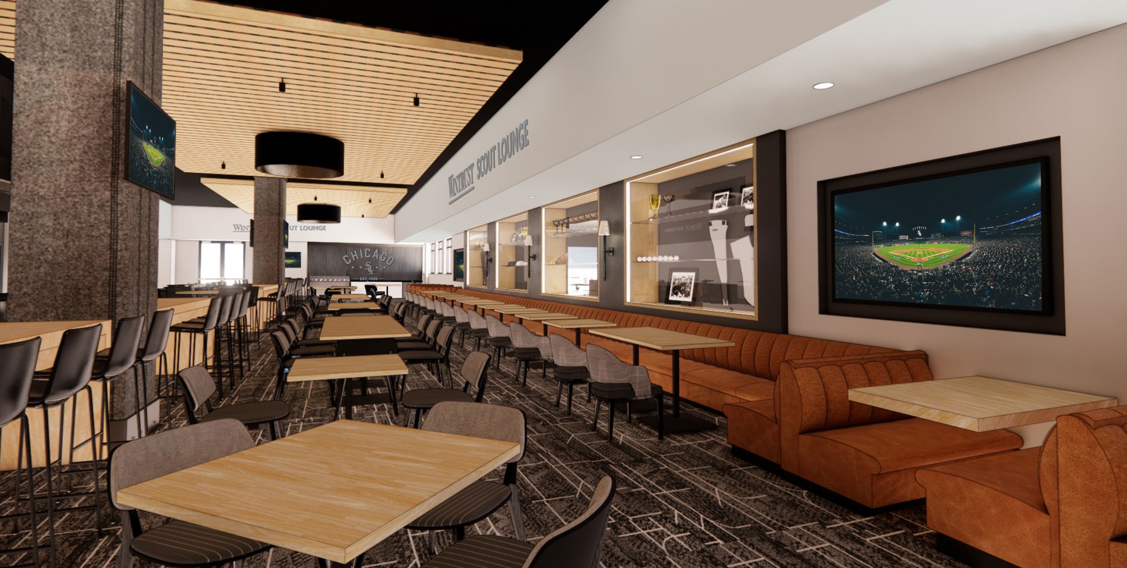 Wintrust Scout Lounge Premium Seating Chicago White Sox