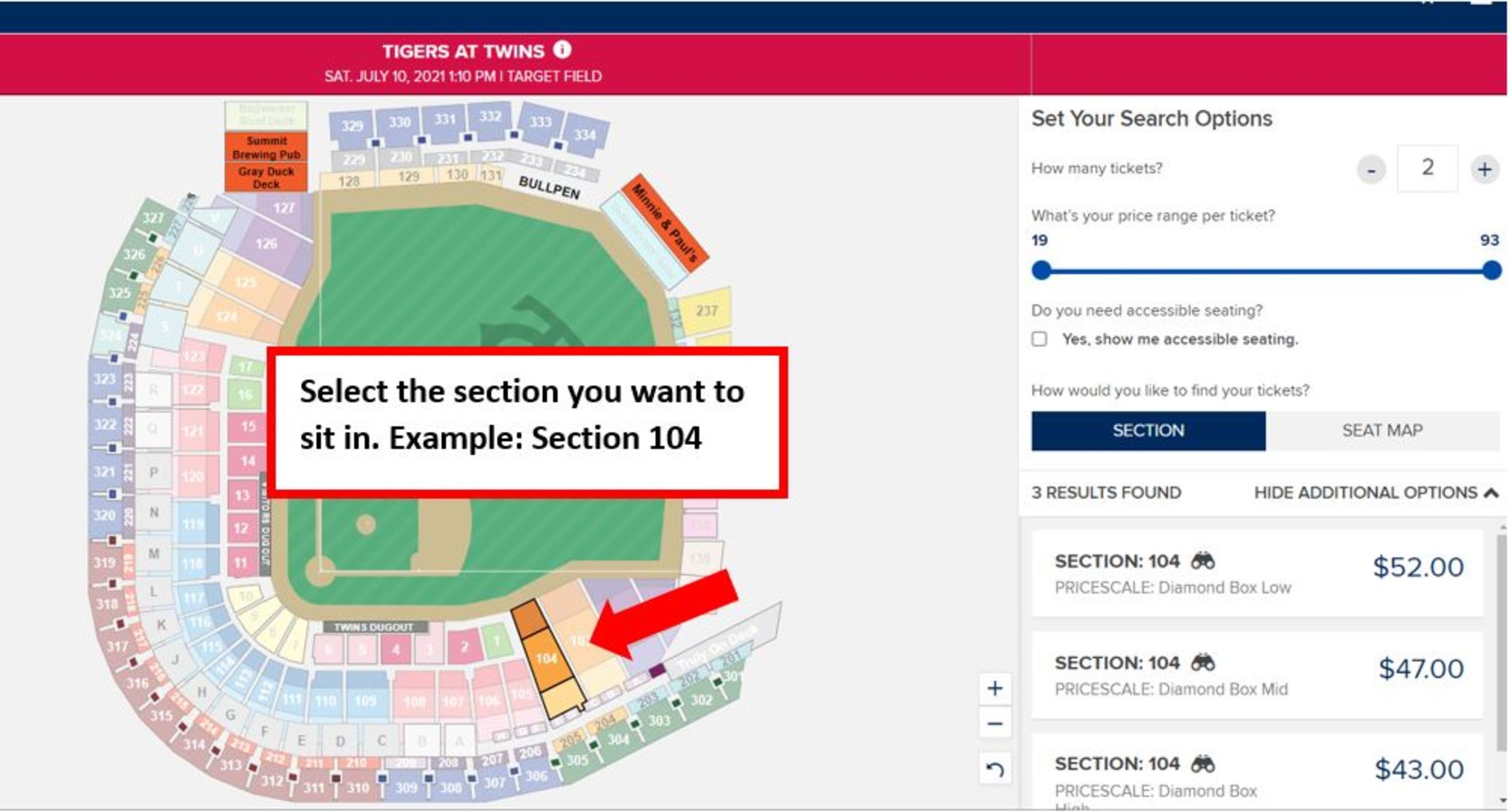 Ticket Exchanges Minnesota Twins