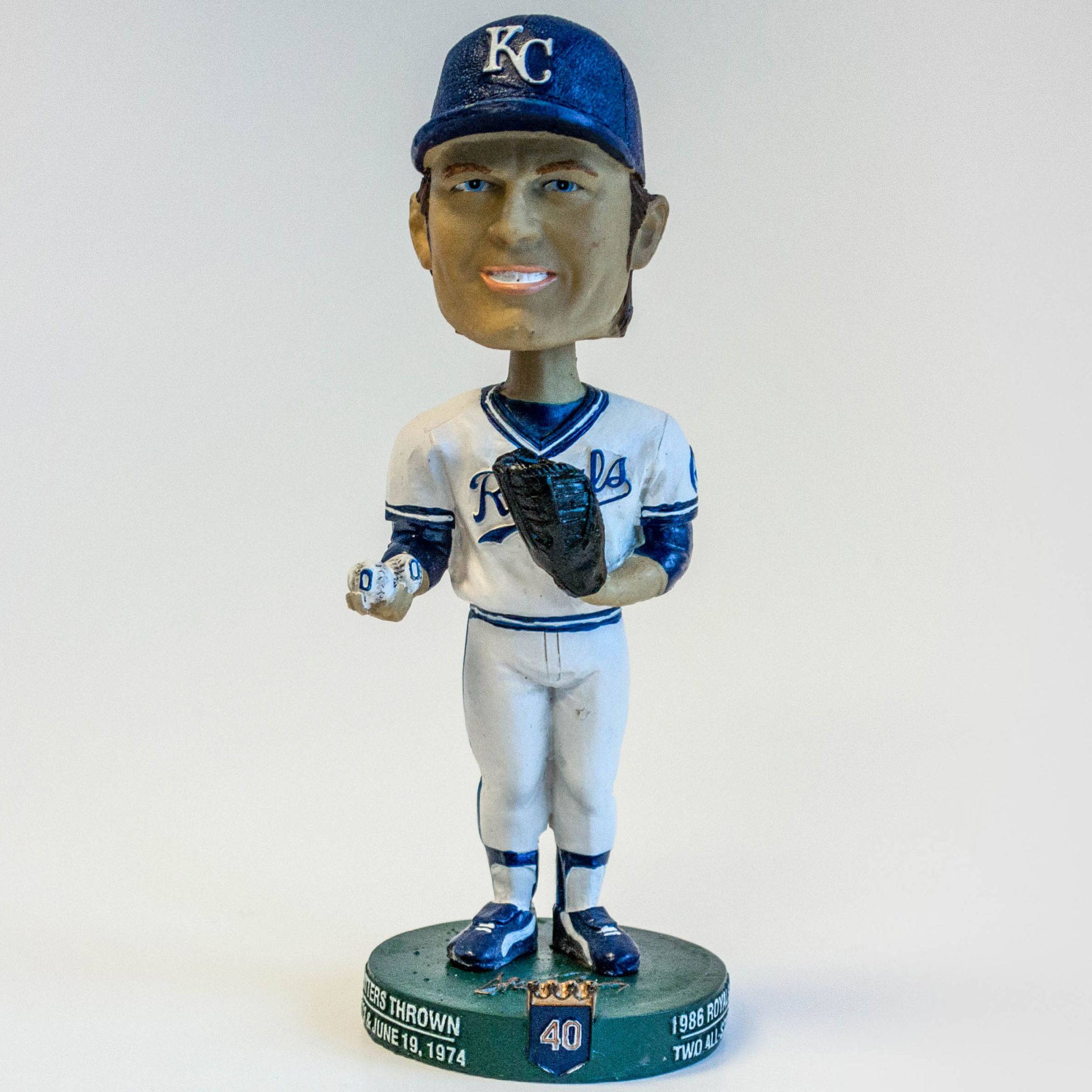 Vintage Kansas City Royals ERIC HOSMER Throwback Baseball 