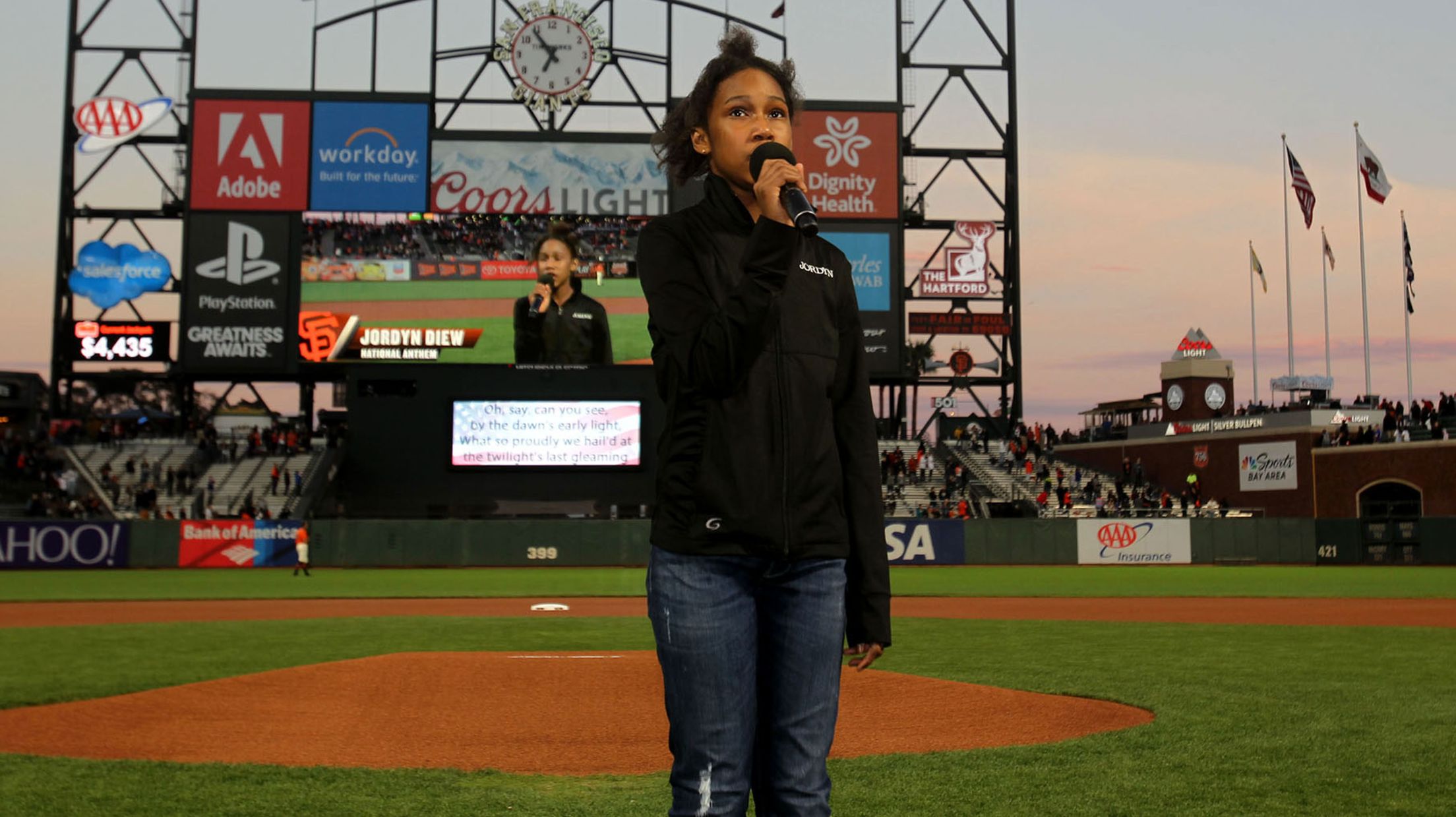 National Anthem Submissions San Francisco Giants