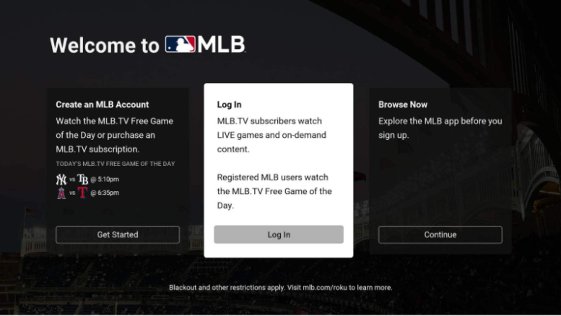 Mlb tv best sale live stream free