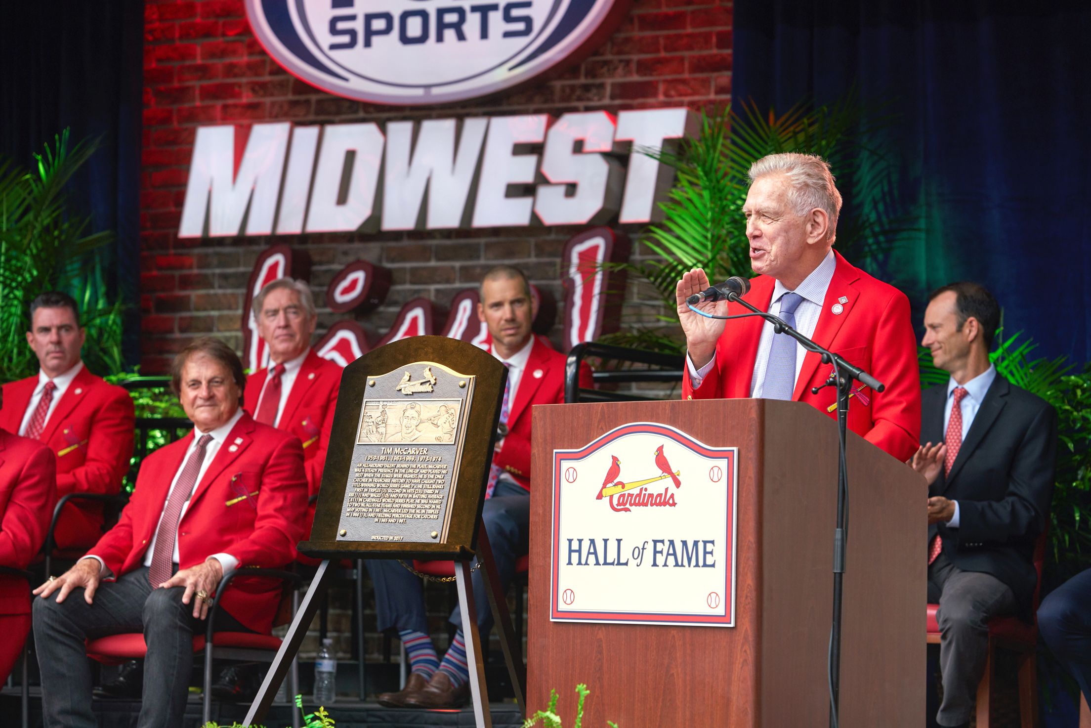 Mark McGwire Cardinals Hall of Fame Induction Speech (2017) 