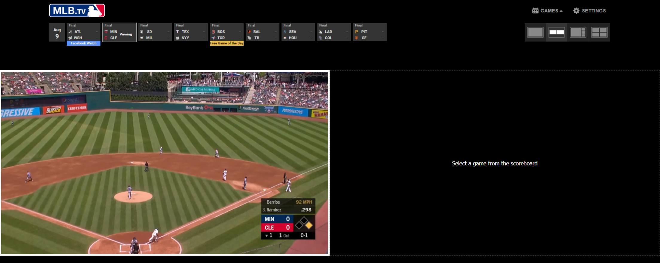 MLB.TV Subscription Access How to Use Multiview