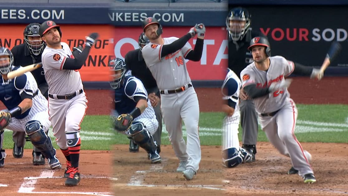 Orioles castigan a Yankees con 3 jonrones