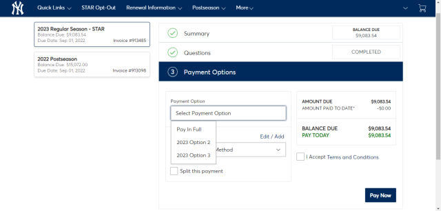 Invoice Payment Process | New York Yankees