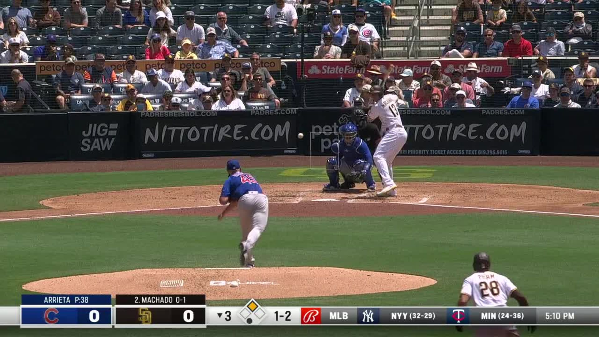 Cubs @ Padres