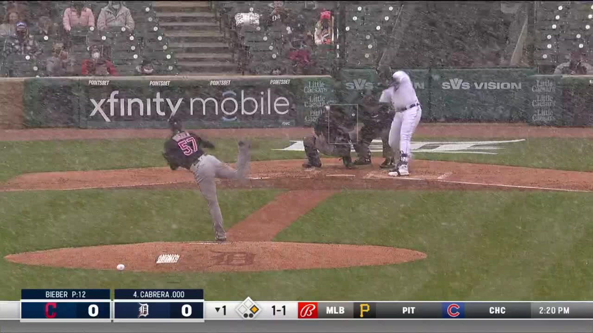 Indians 3, Tigers 1: Shane Bieber splashes Cold Water on the Tigers  offense. - Bless You Boys