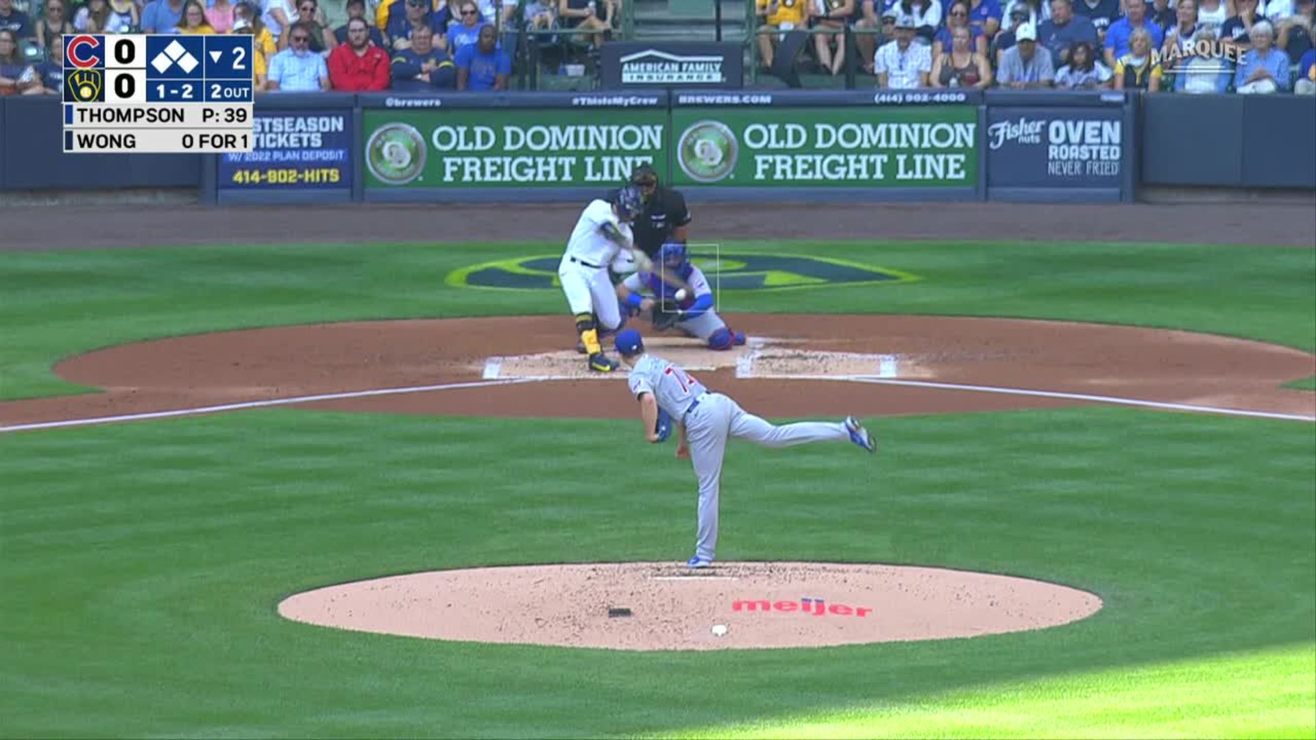 Cubs Brewers