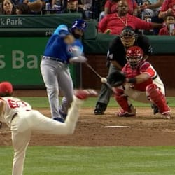 Umpires missed a foul ball, gifted the Cubs a run and ejected