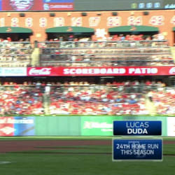 Duda's two-run homer, 08/26/2017