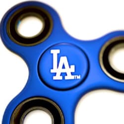 Baseball fidget spinner top