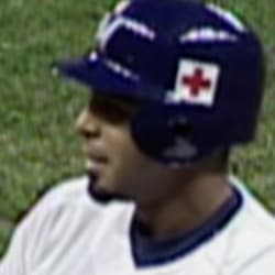 Nelson Cruz's first MLB hit, 09/29/2005