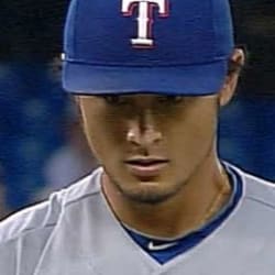 Darvish dominates the Blue Jays, 07/18/2014