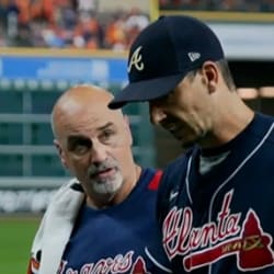 Braves' Charlie Morton out for rest of World Series after fracturing fibula  - MLB Daily Dish