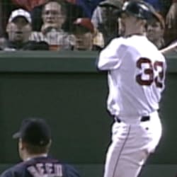 Varitek's two-run homer, 10/12/2004