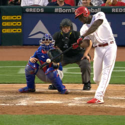 Aristides Aquino Hits 3 Home Runs Against the Cubs 