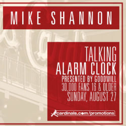 Mike Shannon Alarm Clock, 08/10/2017