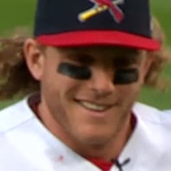 Harrison Bader MIC'D UP in-game interview for Cardinals! (OF