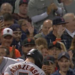 Yaz at Fenway Park: Mike Yastrzemski homers in first game in Boston (video)  