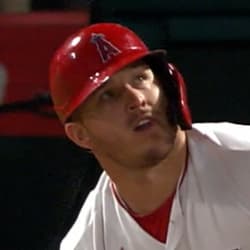 Mike Trout's first homer of 2021, 04/05/2021