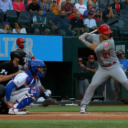 Mike Trout's long home run, 04/14/2022