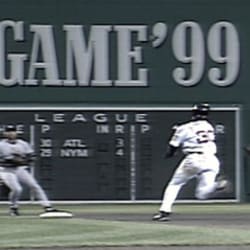 Baseball In Pics - Chuck Knoblauch's “Phantom Tag” on Jose Offerman during  the 1999 ALCS.
